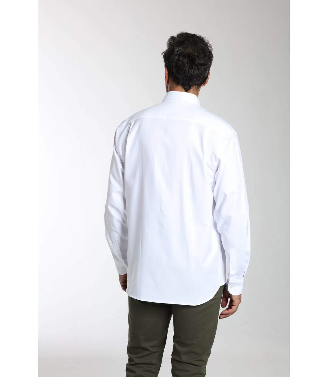 Chemise manches longues en coton CRYS-4