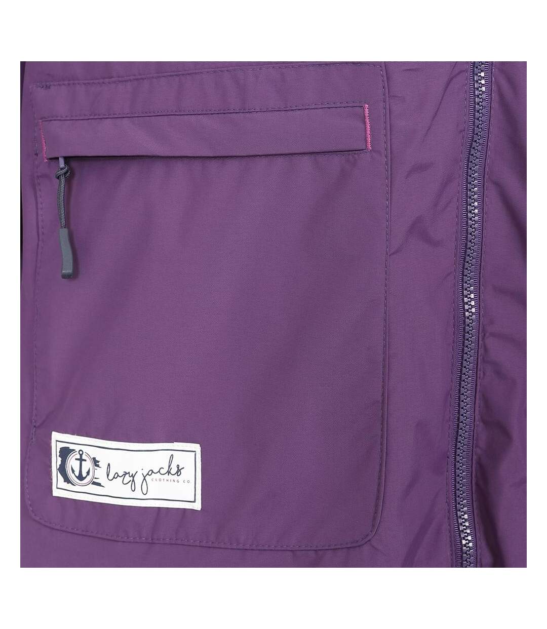 Veste Imperméable Femme Bordeaux Lazy Jacks-2