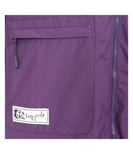 Veste Imperméable Femme Bordeaux Lazy Jacks
