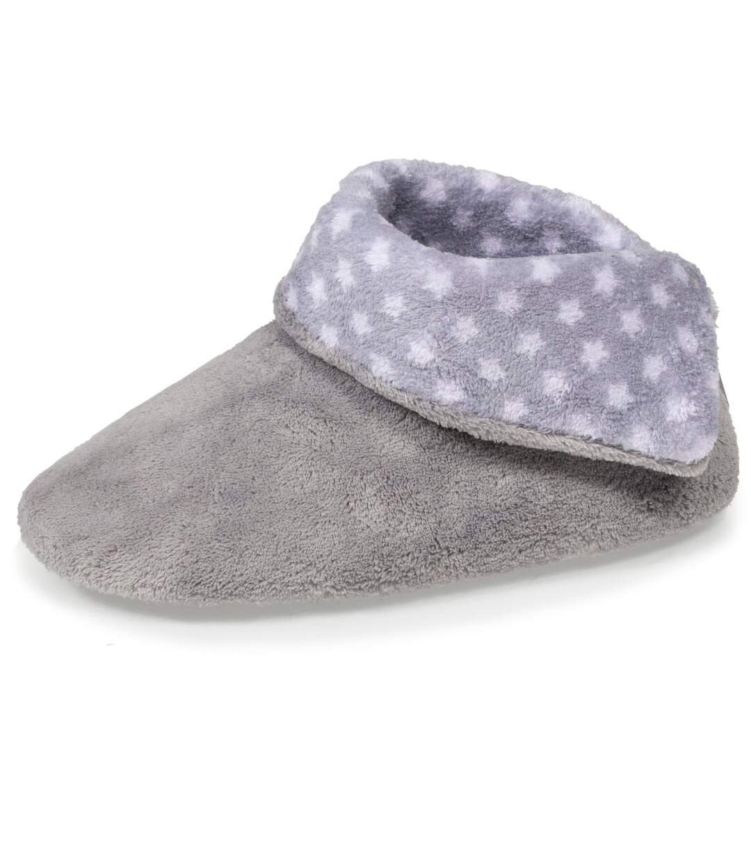 Isotoner Chaussons extra-light Bottillons femme ultra confortables et légères, semelle fine anti-dérapante-1