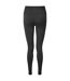 TriDri Womens/Ladies Knitted City Leggings (Charcoal Grey)