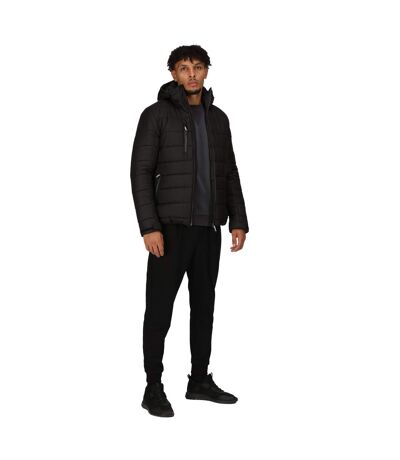 Mens Thermal Padded Jacket Black Seal Grey Regatta Professional
