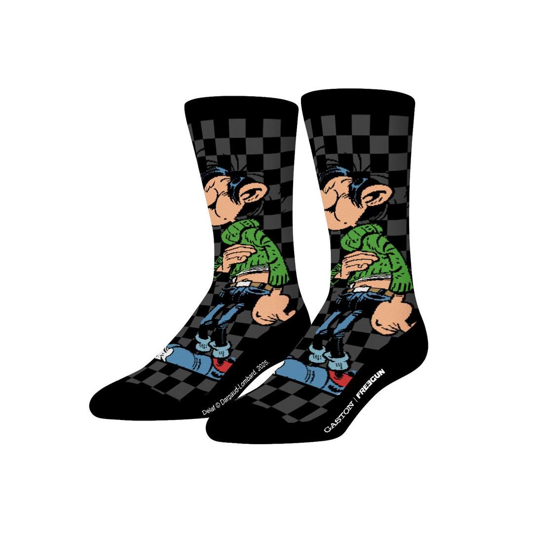 Lot de 4 paires de chaussettes Gaston Lagaffe Freegun-5