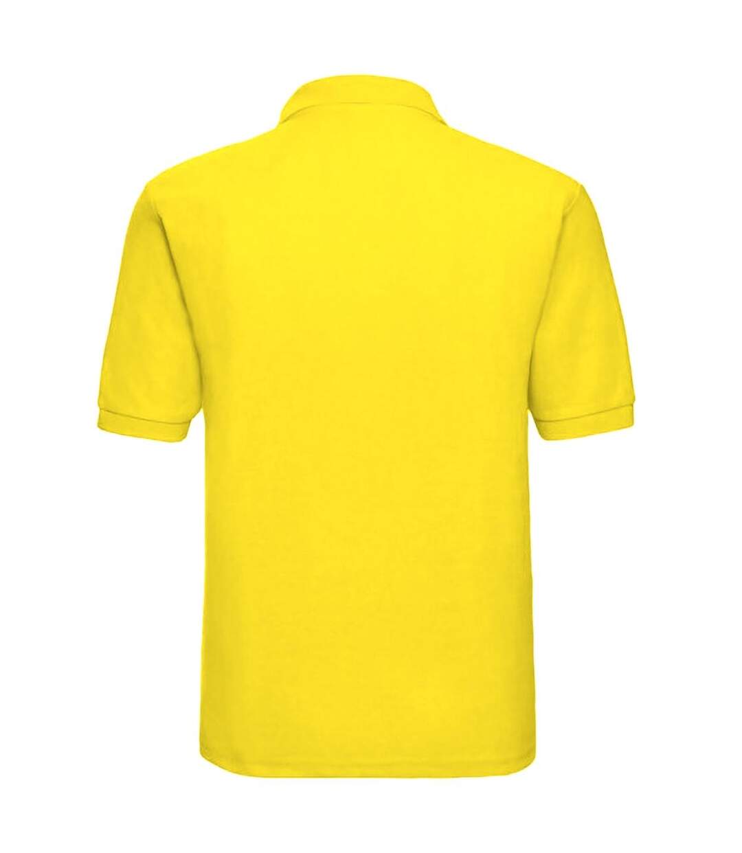 Polo À Manches Courtes Homme Jaune Russell-2