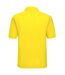Polo À Manches Courtes Homme Jaune Russell-2