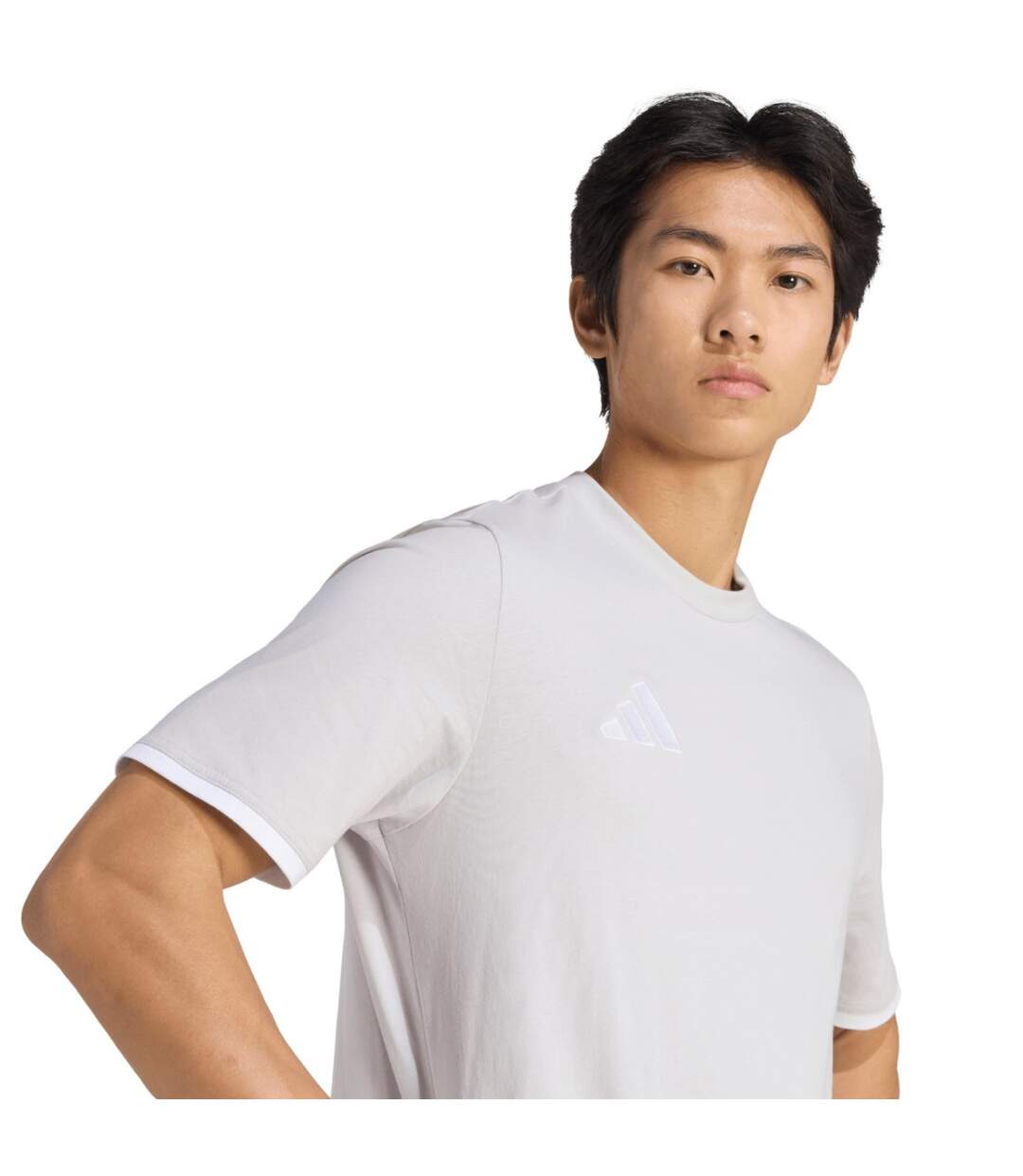 T-shirt Entrada Homme Gris Adidas-4