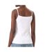 Débardeur blanc femme calvin klein jeans stretch-2
