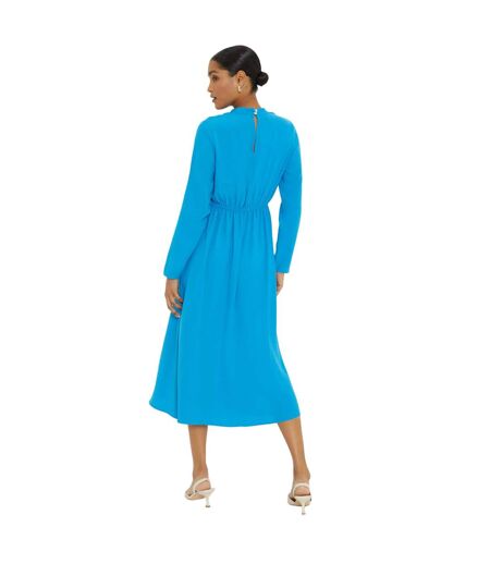 Robe mi-longue femme bleu Dorothy Perkins