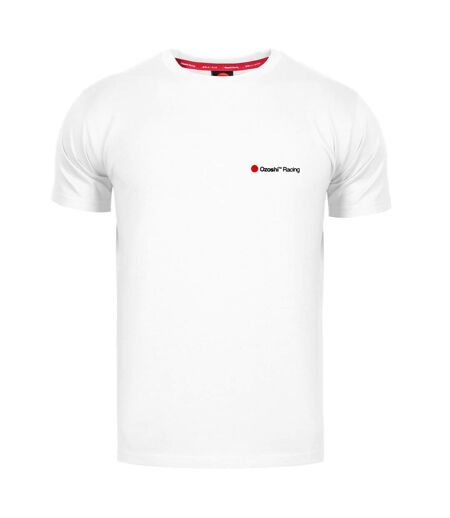 T-shirt Motif/style Petit Logo Homme Blanc Ozoshi