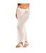 Jupe Longue Motif/style À Franges Femme Blanc Missy Empire-2