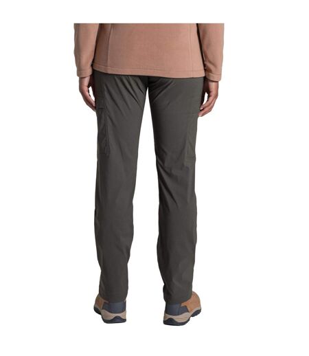 Pantalon Uni À Poches Et Taille Mi-haute Kiwi Pro Femme Kaki Craghoppers