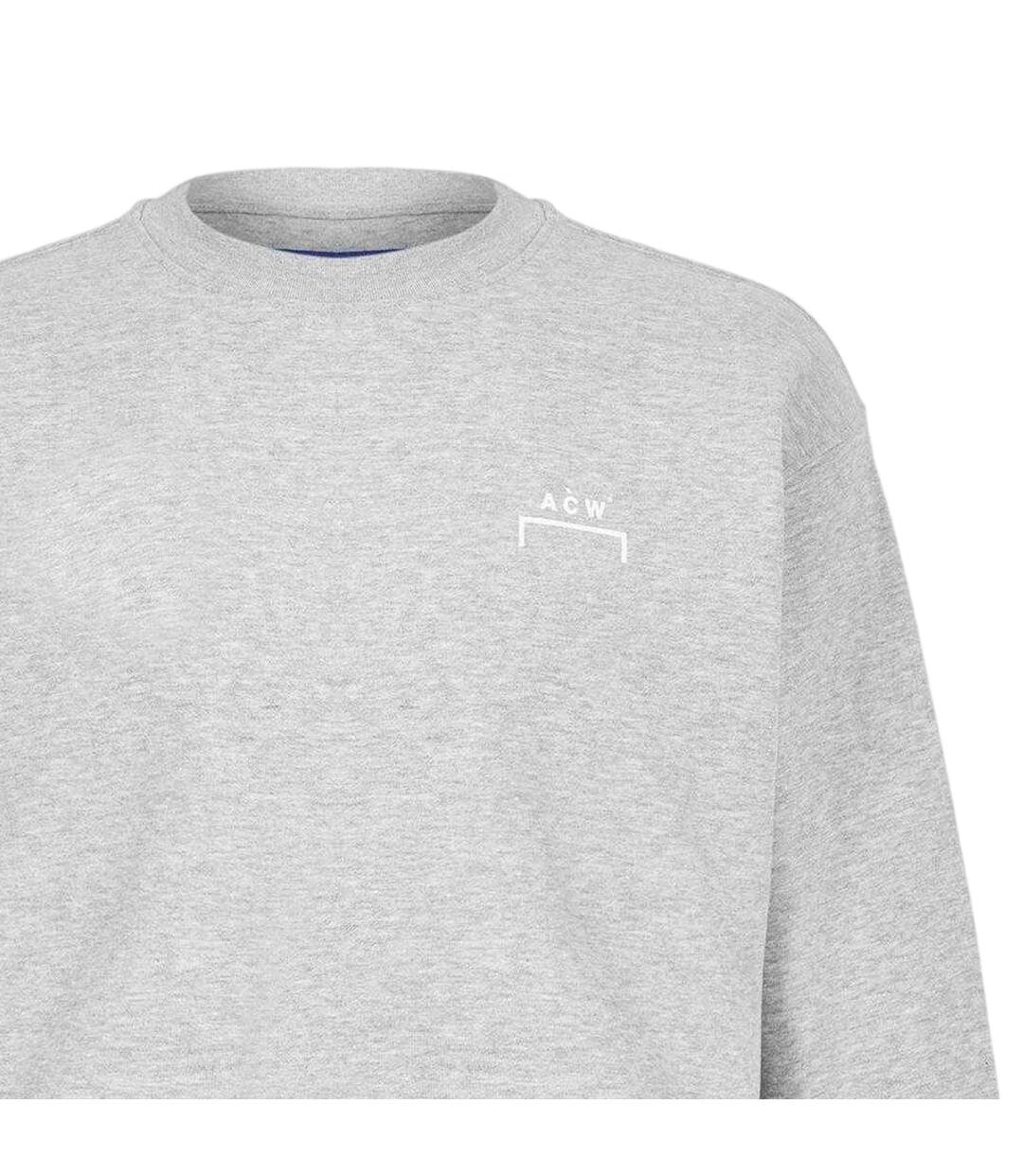 Sweat Burham Homme Gris A-COLD-WALL-4