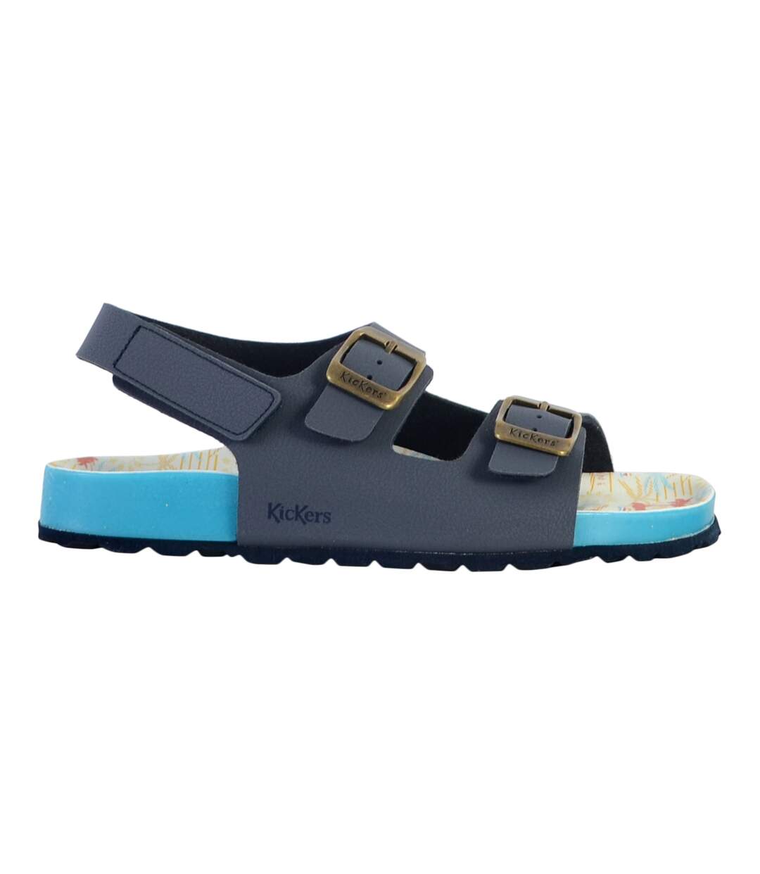 Mules à Scratch Plate Enfant Kickers Sunyva-2