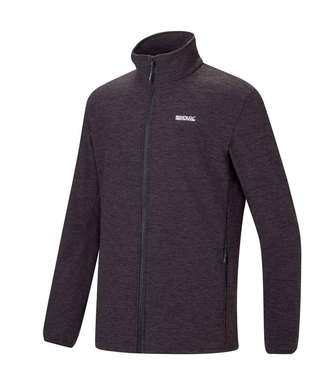 Veste Polaire Harrow Homme Noir Chiné Regatta-4