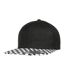 By yupoong checkerboard snapback cap black/white Flexfit-1
