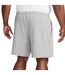 Mens Club Embroidered Logo Shorts Grey Heather Nike-3
