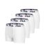 Lot de 4 Boxers Homme FILA 5016 coton couleur Blanc Fila-1