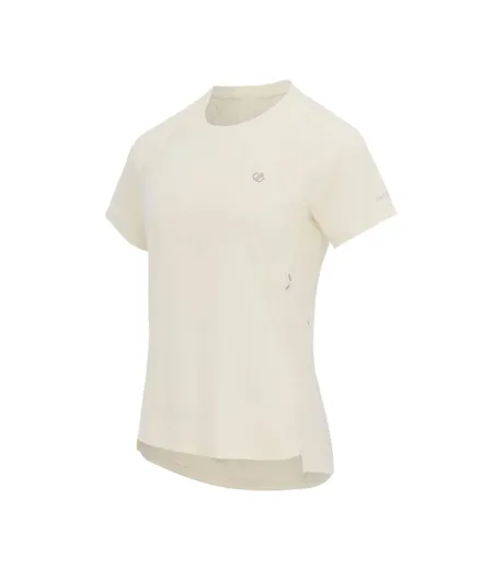 Womens/ladies Nimble T-shirt Almond Milk Dare 2B