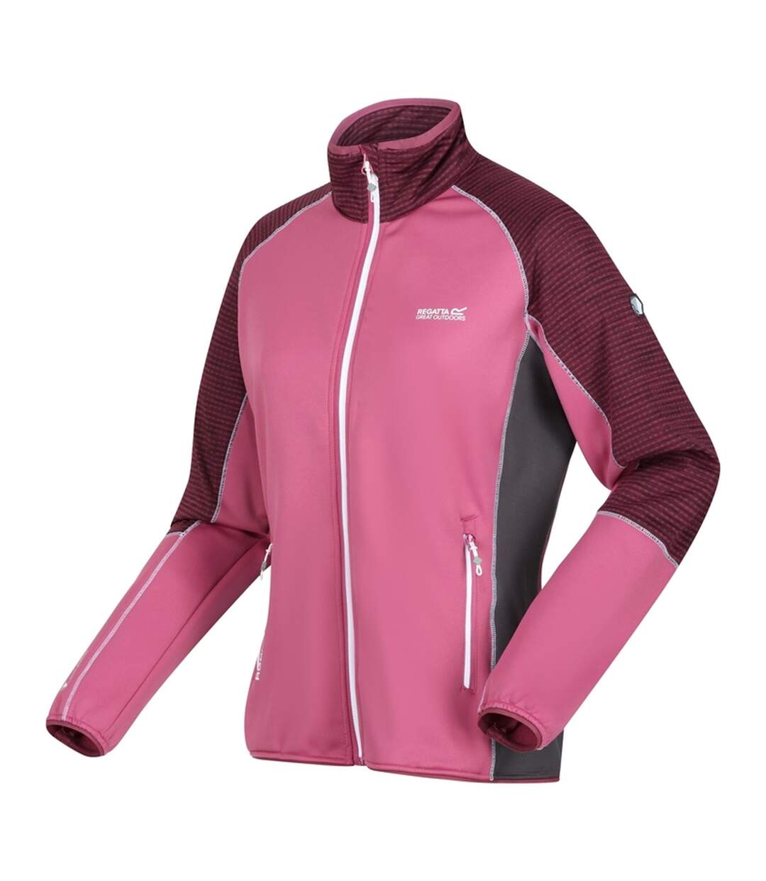 Womens/ladies Yare Vi Lightweight Jacket Violet Amaranth Haze Regatta-3