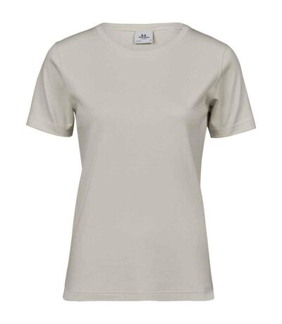 Womens/ladies Interlock T-shirt Cement Tee Jays