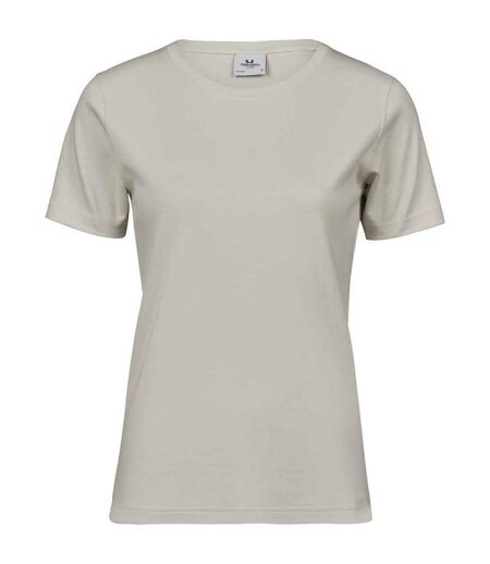 Womens/ladies Interlock T-shirt Cement Tee Jays