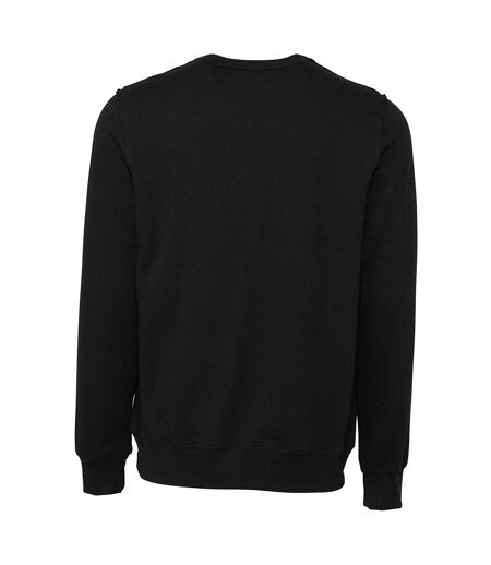 Bella + Canvas Unisex Adult Raw Seam Sweatshirt (Black)