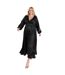 Robe Portefeuille Femme Noir Lovedrobe-2