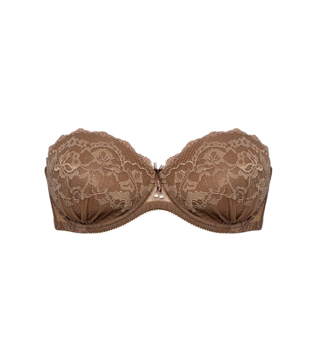 Soutien-gorge bandeau Clarisse Selmark vison-4