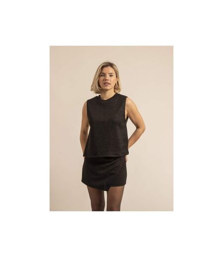Pull sans manches paillettes KLAUDIA - Dona X Lisa