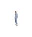 Mens Elevated Acid Wash Relaxed Fit Hoodie Cool Blue Puma-1