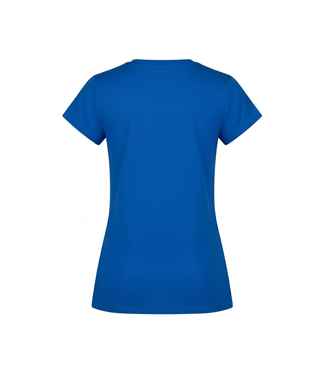 T-shirt Basic Femme Bleu Intense Build Your Brand-2