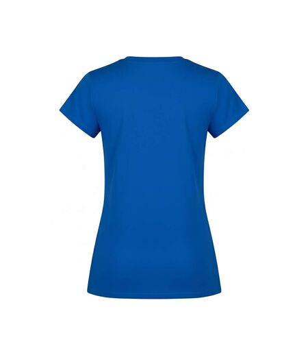 T-shirt Basic Femme Bleu Intense Build Your Brand