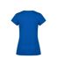 T-shirt Basic Femme Bleu Intense Build Your Brand-2
