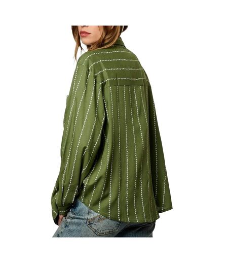 Chemise kaki femme kaporal verso - m