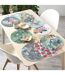 Set de Table Imprimé Alba 35cm Vert-3