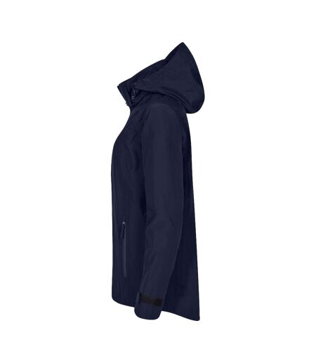 Womens/ladies classic soft shell jacket dark navy Clique