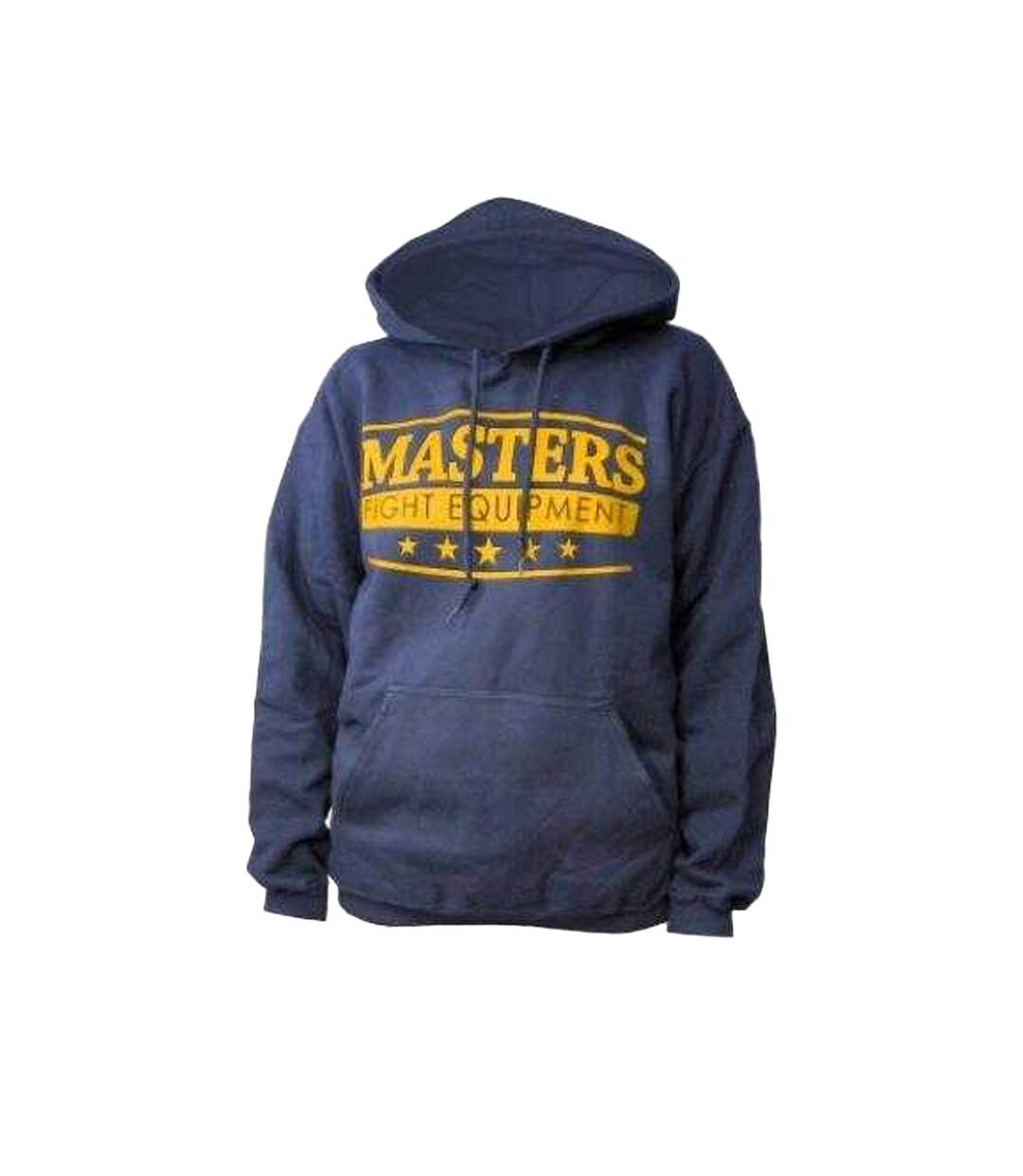 Sweat À Capuche Motif/style Logo Homme Bleu Marine Masters-1