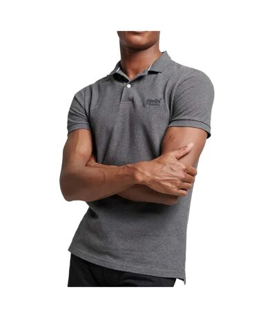 Polo Gris Homme Superdry Classic Piques - 3XL