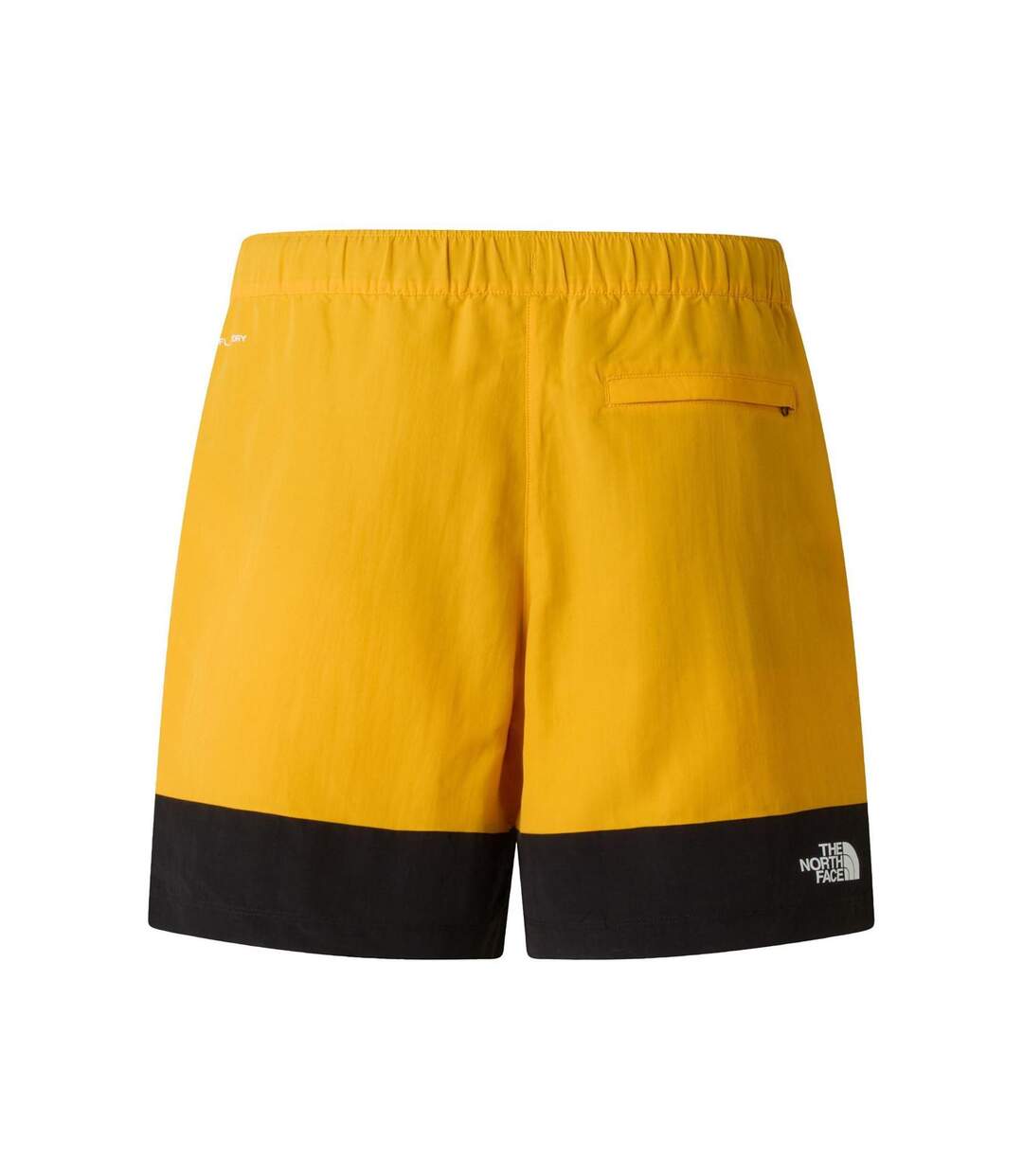 Mens Colour Block Swim Shorts Gold The North Face-3