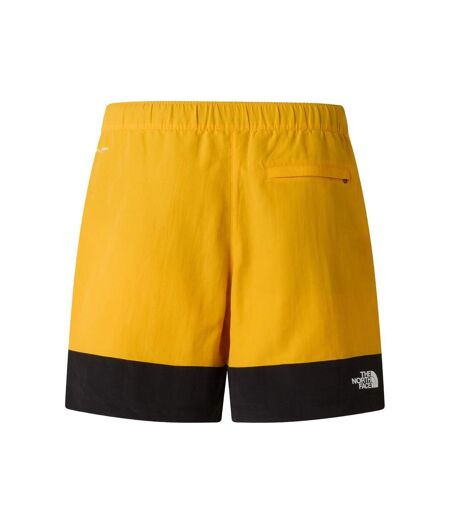 Mens Colour Block Swim Shorts Gold The North Face