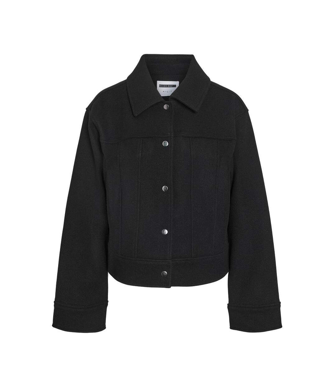 Veste noire femme noisy may alicia-2
