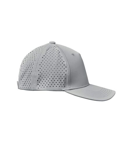 Unisex Adult Capo 5 Panel Baseball Cap Grey MidOcean