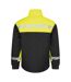 Doudoune Matelassée Progression Homme Noir Jaune Projob-2