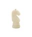 Lot de 8 Pièces d'Échec Quarzy 16cm Blanc-4