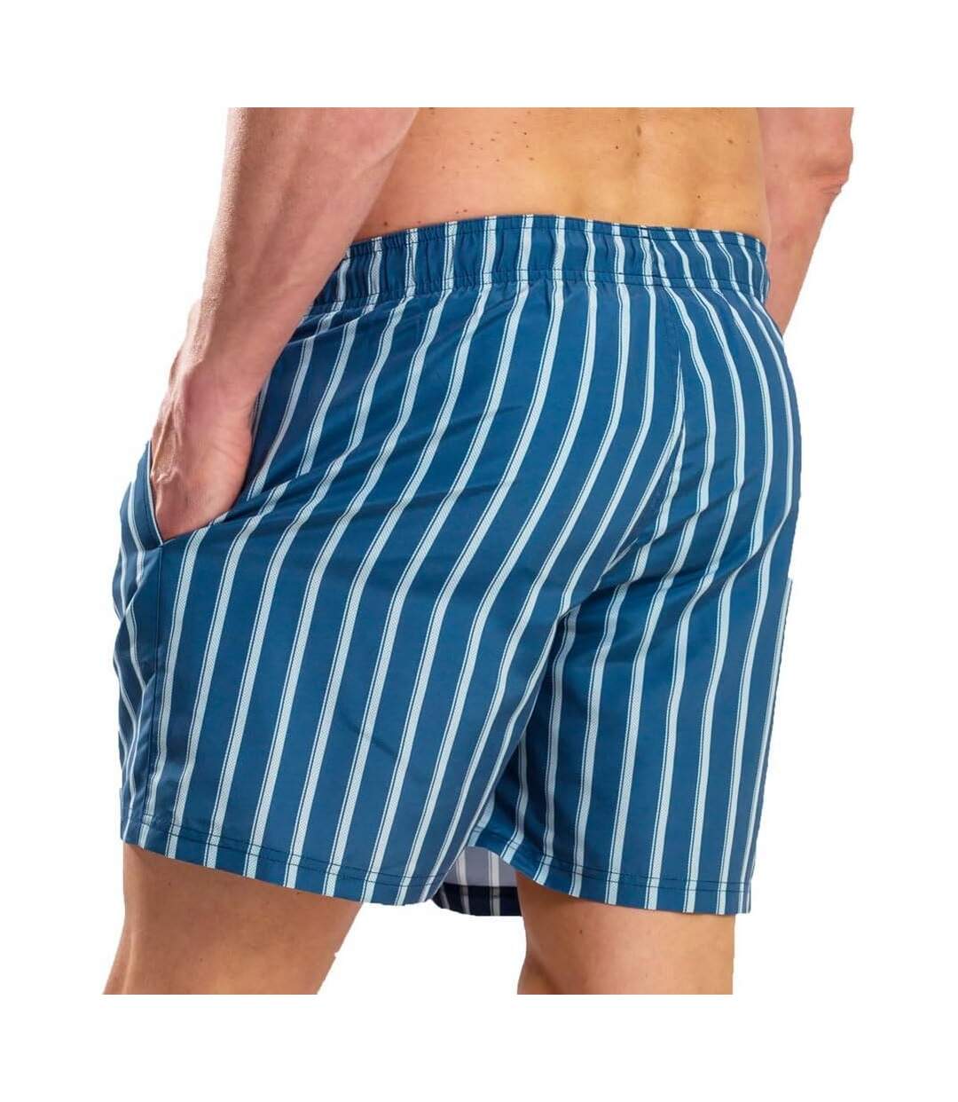 Short de bain homme bleu marine RIPT Essentials-2