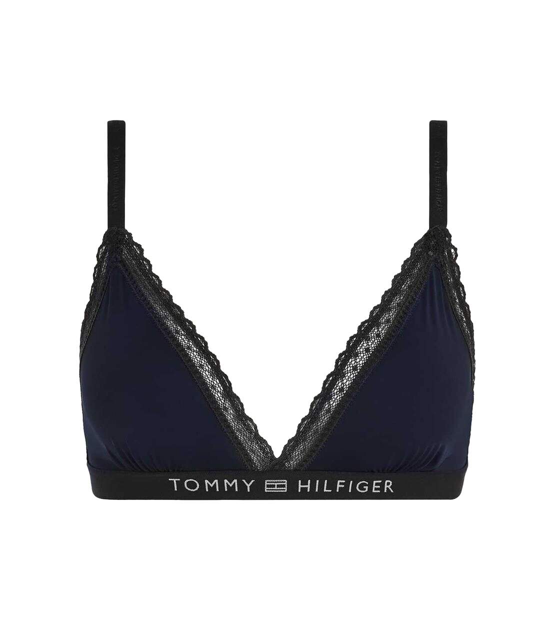 Womens/ladies Lettering Bralette Desert Sky Tommy Hilfiger-2