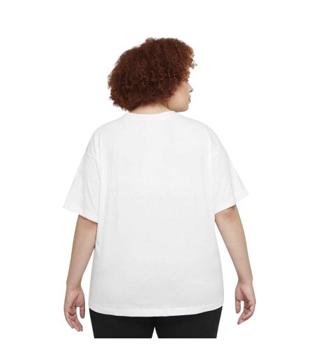 T-shirt Motif/style Logo Essential Femme Blanc Noir Nike