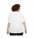 T-shirt Motif/style Logo Essential Femme Blanc Noir Nike-2