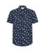 Chemise Manches Courtes Motif/style Imprimé Preston Homme Bleu Mountain Warehouse-1