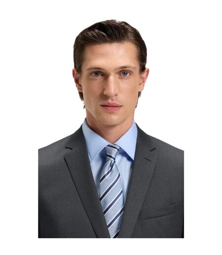 Mens Reymond Flap Pocket Suit Jacket Dark Grey Boss
